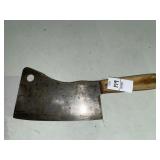 Antique meat cleaver - 7 inch blade Antique meat cleaver - 7 inch blade