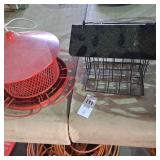 Collapsible metal mesh bird feeder,suet feeder Collapsible metal mesh bird feeder,suet feeder