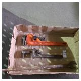 Ridgid pipe wrench Ridgid pipe wrench