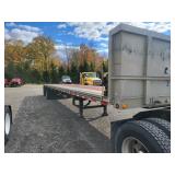 Flat bed trailer as is 48ft. Long Flat bed trailer as is 48ft. Long