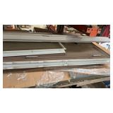 2 Metal Doors 36in., Like New
