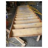 Wooden steps 60in. X  15ft long