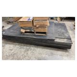 Stack of Rubber Mats