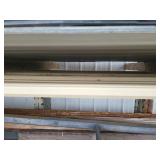 2 metal sheets tan 12ft only