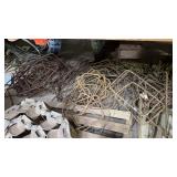 Large Lot of Bent Rebar
