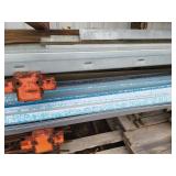 Assortment of metal for pole buildings