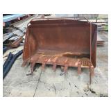 John deer dozer bucket 6ft. Wide x 40in.