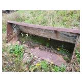 New Holland skid steer bucket 7ft. X 30in.