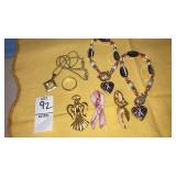 Hope- Courage- strength bracelets necklace