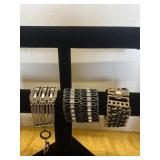 Rhinestone and chain style bracelets