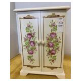 Jewelry chest. 5 drawer and necklace holder