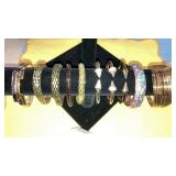 (10) vintage bracelets-  Thomas Kinkade Serenity