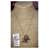 Disney character charm necklace - 2 are sterling