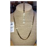 925 sterling necklace & bracelet - silver &