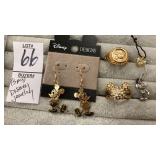 Disney Mickey Mouse earrings, rings & charms