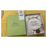 Shine Sisters stainless bracelet