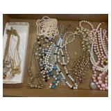Pearl, pendant, locket and other necklaces