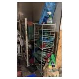 Metal Racks and Mop Items