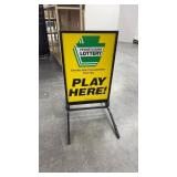 Pennsylvania Lottery Sign