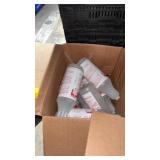 Box of Empty Spray Bottles