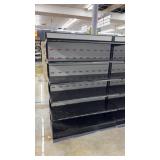 Two Metal Shelving Racks 48x18x66