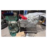 Cart of Butcher Clothing and Towel NO CART