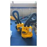 Two Dewalt Battery Flashlights