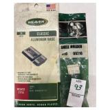 Cable gun lock, shell holder