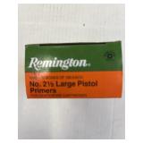 Remington No. 2 1/2 Large Pistol Primers