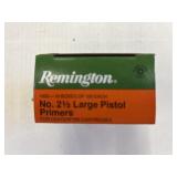 REMINGTON No. 2 1/2 Large Pistol Primers