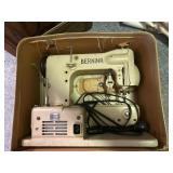 VTG Bernina Sewing Machine with case
