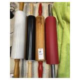 4 pastry rollers