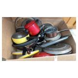 Box of Assorted Kitchen Pots and Pans