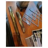 Shoe horns & key rack