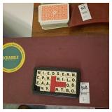 Scrabble board game