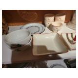 Dank bistro dishes and misc dishes & bowls