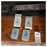 Vintage Swiss patience Miniature cards