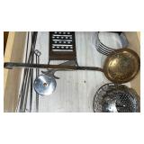 Schweizer Arbeit Strainer Ladle, Expandable