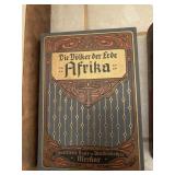Antique German anthropology book ï¿½ Africa