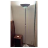 White Standing Area Lamp 6 Ft Tall