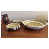 Luzern Handgemalt Serving Set
