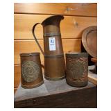 Copper steins
