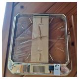 Vintage 1980s Marcel Hour Strike Quartz Wall