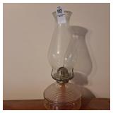 Vintage hurricane kerosene oil lamp