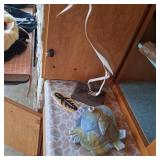 Carved Fish Art Sculptures,decorative bird