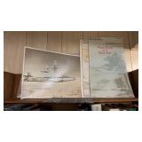 Lot of Vintage Plane Photos and Maps