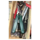 Drawer Lot with Swiss Style Snip Knife and other
