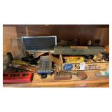 Lot of Assorted Hardware, Powermaster Stones, etc