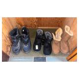 Shelf Lot of Boots Size 12