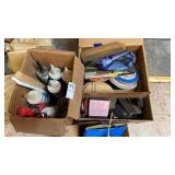 Calk Tubs, Sandpaper Discs, etc.